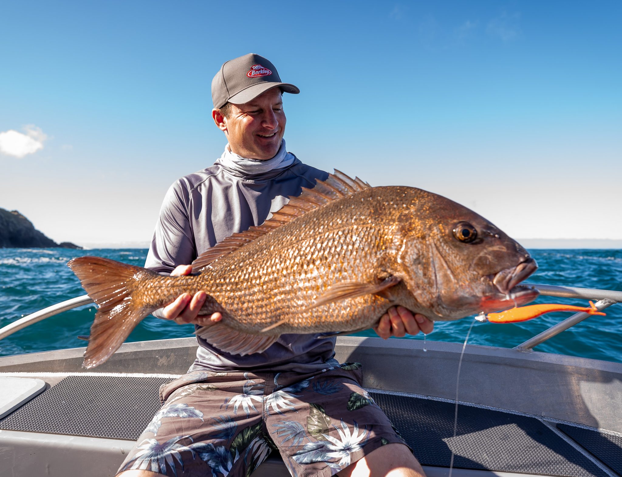 New Gulp Colours Go Nuclear On Mega Snapper Hauraki Gulf Fishing